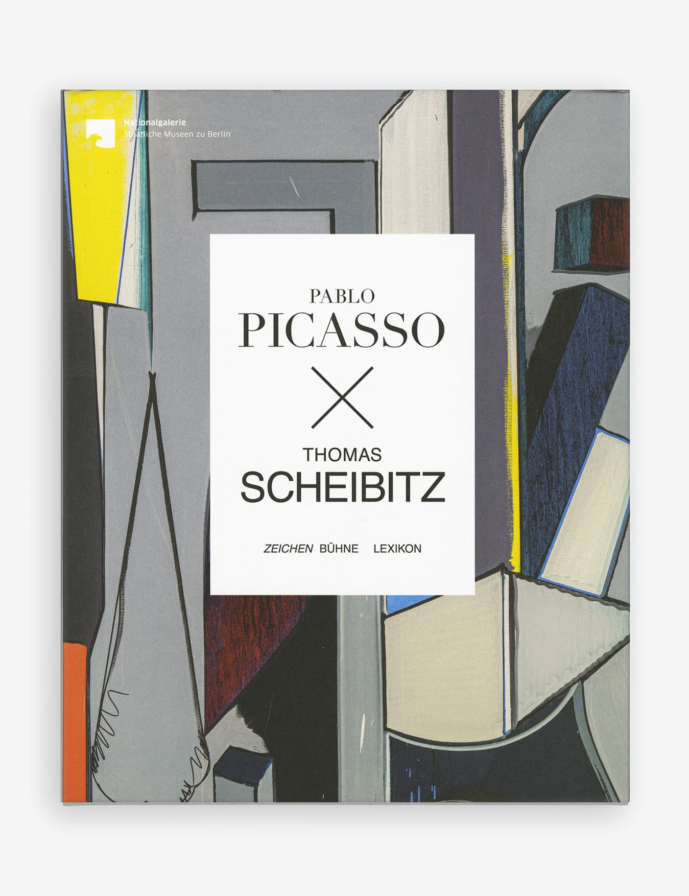 Das Cover des Kataloges Pablo Picasso/Thomas Scheibitz.